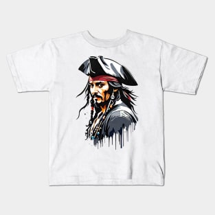 Pirates of the Caribbean, Jack Sparrow Kids T-Shirt